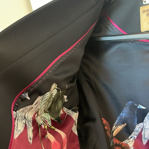Black suit evening jacket - Ted baker size 2 - Picture 16 of 17